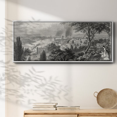 City of Cincinnati, reproduction d'art sur toile