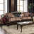 Burgundy/Dark Brown Faux Leather selected