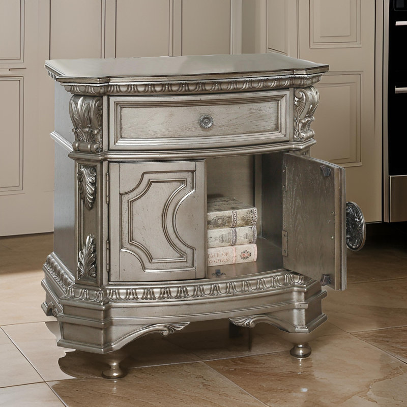 Viggo 30'' W Nightstand, Gray
