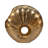 Flinn Metal Gold Novelty Haven Vase-333870227