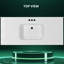 Solid Surface 49" Single Bathroom Vanity Top In White Bathroom Countertop With Sink