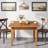 Square Wood Dining Table for 4-1976310086