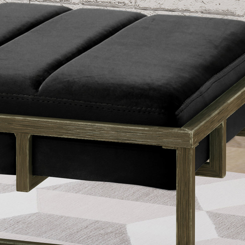Banc avec repose-pieds et repose-pieds Luxury