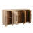 Berlene 4-door Carved Solid Wood Sideboard