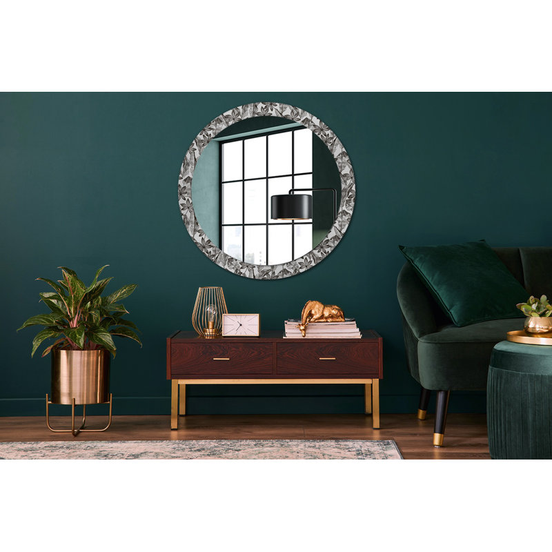 Huldar Glass Flat Wall Mirror