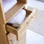 Soho Solid Oak Narrow Bathroom Cabinet