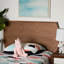 Tête de lit simple en bois au fini chêne rustique Raya, H 49,82 po x l 42,43 po x P 0,58 po-1107445360