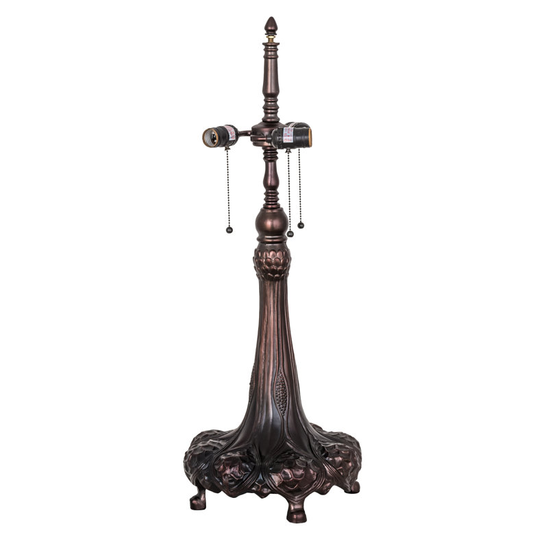High Golden Lily Lamp Base