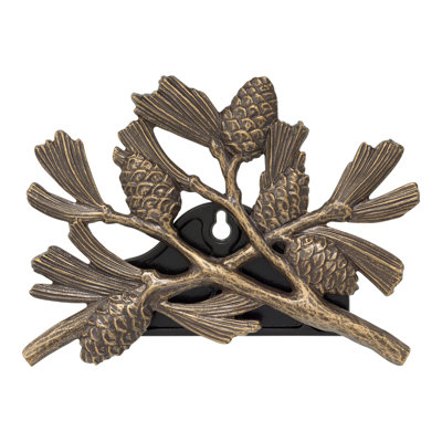 Support de tuyau en métal Pinecone