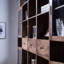 Bibliothèque de rangement à grande capacité de style américain