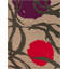 Wool Floral Area Rug in Taupe-30609197