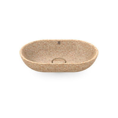 Woodio Soft60 15.748'' Wood Oval Bathroom Sink