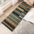 Vintage Patchwork Rug Washable Grey Hallway Non Slip Geometric Carpet Stain Resistant Tribal Soft Mat Low Pile Foldable-223545415