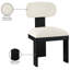 Chaise rembourrée en tissu texturé Lorello-75291333-74080301