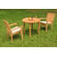 Rickey Outdoor 5 - Piece Teak Dining Set-995160492-1069061834