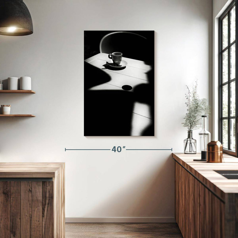 BW Coffee Time, 39" H x 26" W