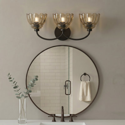 Éclairage pour salle de bain 3 lumières Whitecap