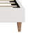Modern Upholstered Platform Bed with Wingback Headboard and Walnut Wooden Legs, No Box Spring Needed-303500619-303500616