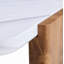 Table basse moderne en bois aggloméré avec pieds en bois aggloméré