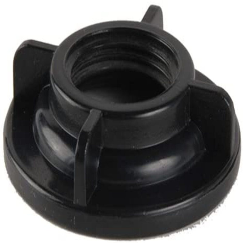 Écrous à oreilles en plastique pour robinet de lavabo, 1/2 pouce IPS, paquet de 10, noir