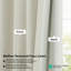 Rideaux obscurcissants en lin synthétique pour chambre et salon Bellino (1 panneau)-1007233951-1007233943