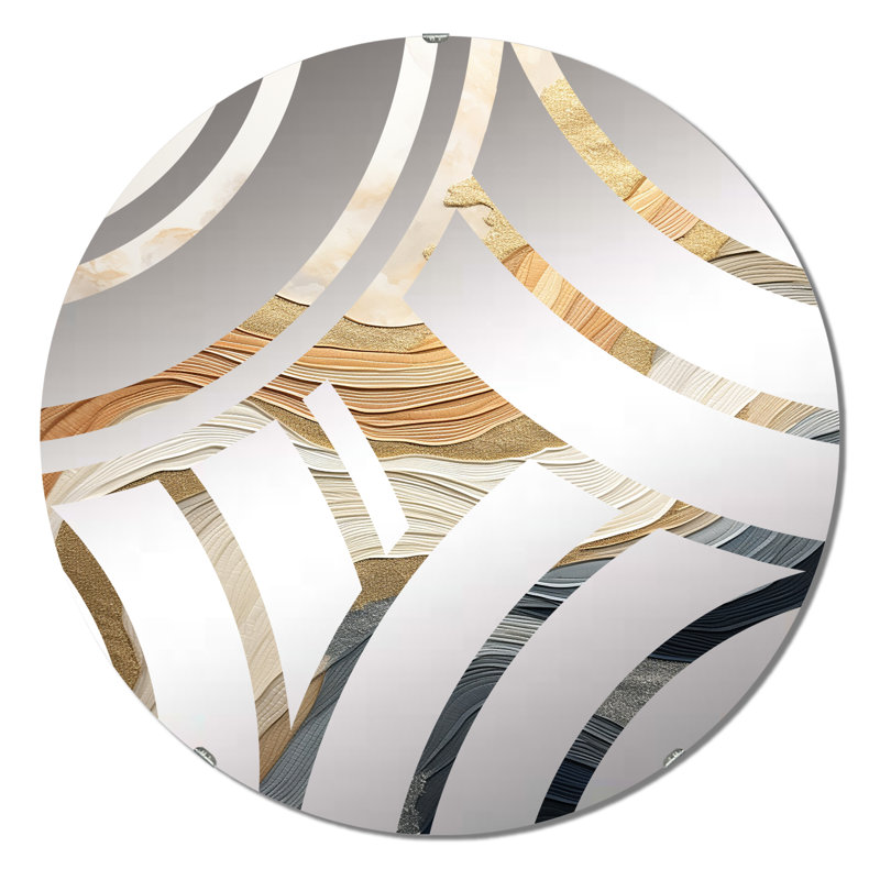 Miroir décoratif Folarin, 23,6 po x 23,6 po