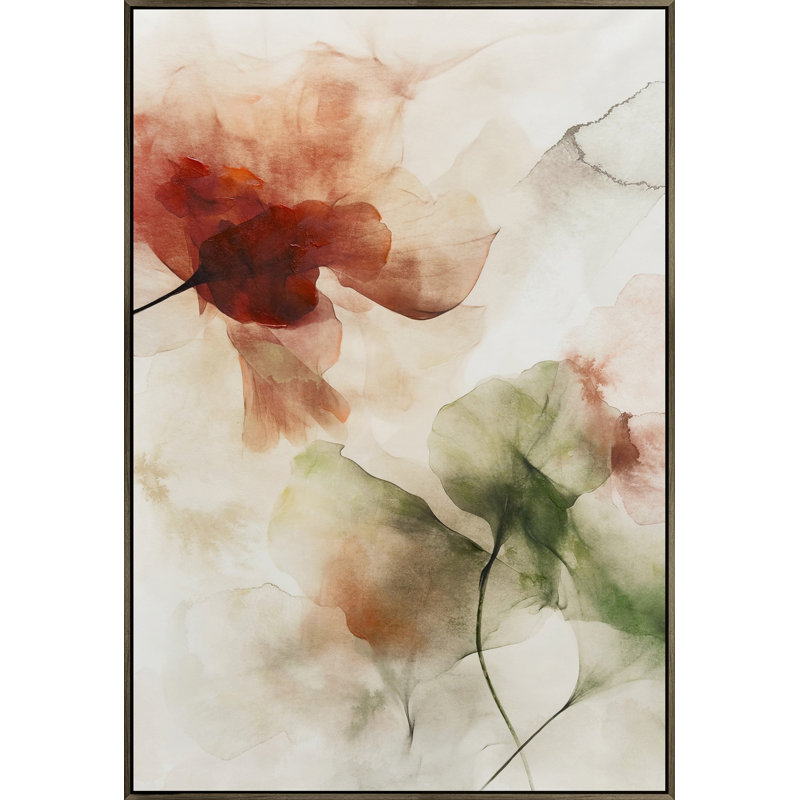 Art mural sur toile Faded Petals II