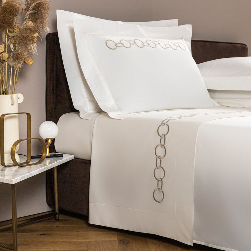 Links Embroidery Sheet Set