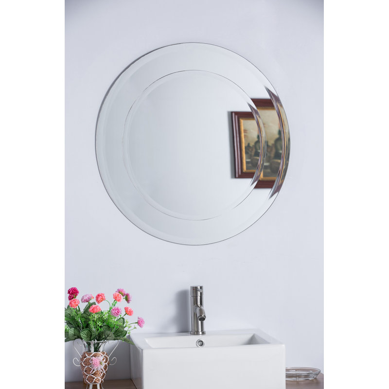 Miroir d'appoint sans cadre moderne et contemporain Lozier