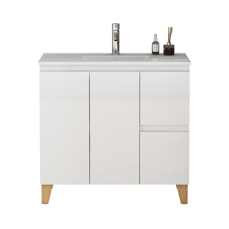Meuble-lavabo sur pied 36 po avec lavabo