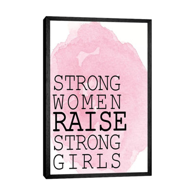Strong Women 1 Piece Wall Art on Canvas