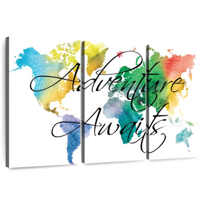 L'aventure Aliaz attend la carte du monde en couleur