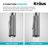 Urbix Industrial Pull-Down Single Handle Kitchen Faucet-73246111