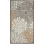 Tapis floral intérieur / extérieur Gean-808010185