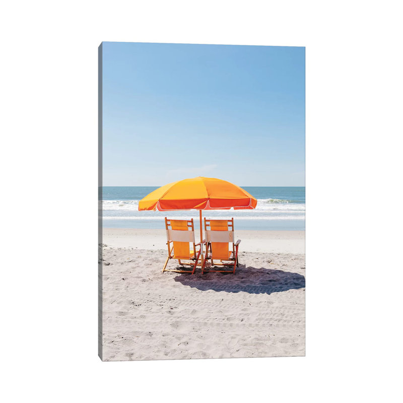 Folly Beach II by Bethany Young - Print on Canvas, Wrapped Canvas, 30.48cm H x 20.32cm W x 1.91cm D
