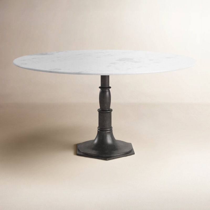 Lucy Round Marble Dining Table