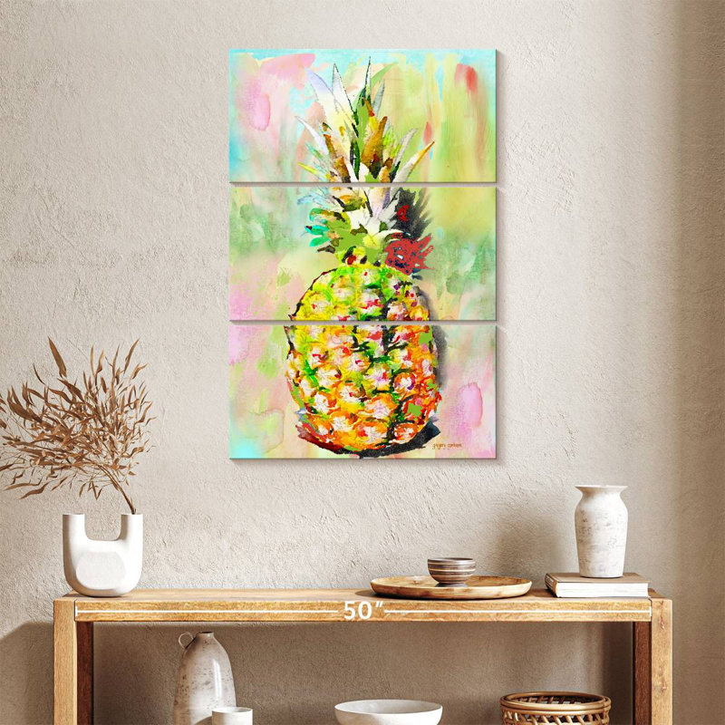 Ananas soleil, H 38 po x l 24 po