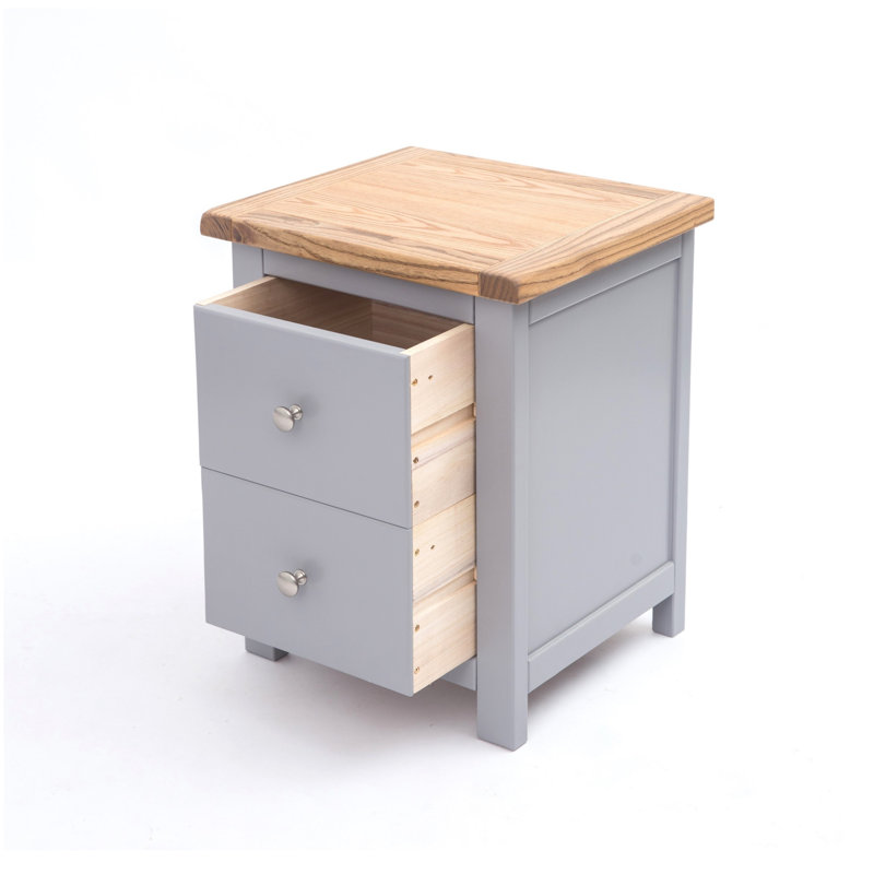 Compton 45cm W Plywood / Laminate Board Bedside Table