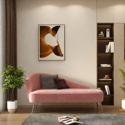 Light luxury simple style sponge lounge chair