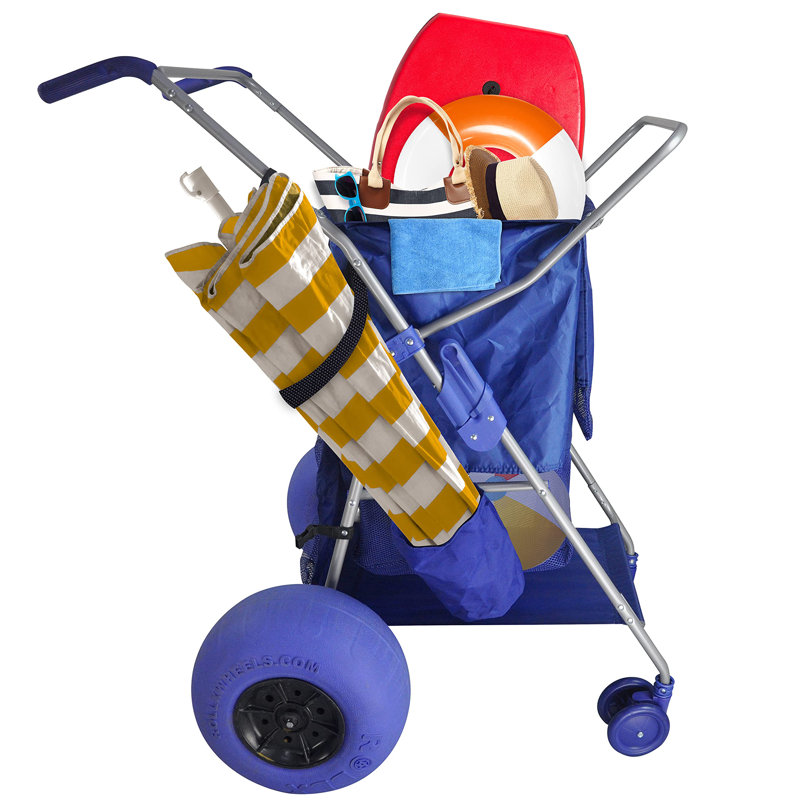 Rollx Big Balloon Wheel Tailgating Game, Blue