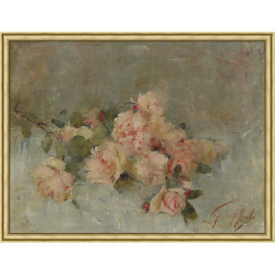 " Roses Vieilli " Painting Print