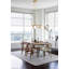 Lustre linéaire à 5 lumières Trombetta-916673095