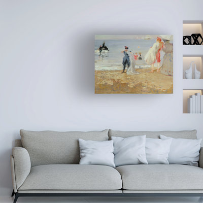 Charles Edward Conder Dieppe, 1895 Canvas Art