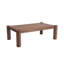 Table basse en bois massif Ellis Mid-Century