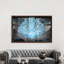 Ice Chandelier - Print on Canvas-868436994-868437107