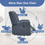 Fauteuil inclinable en microfibre Power Lift