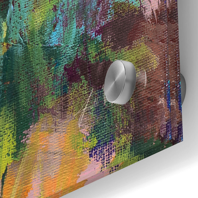 «The Meadow V2» par Jeanette Vertentes, art mural en verre acrylique, H 36 po x l 36 po x P 0,2 po