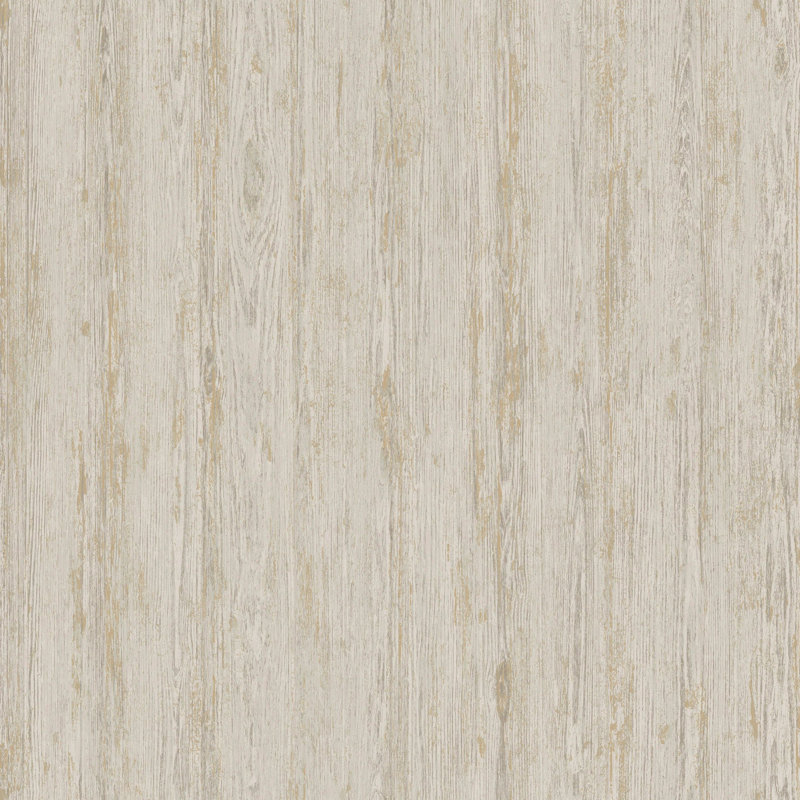 Papier peint texturé non tissé Timber Pi., Gris / Blanc