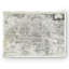 «Parisian S croquis carte II», reproduction d'impression sur toile-20749008