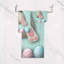 Jolies serviettes de bain à motif de lapin de Pâques avec œufs et motif de lapin polyvalent pour salle de bain, hôtel, salle de sport et spa-13102784